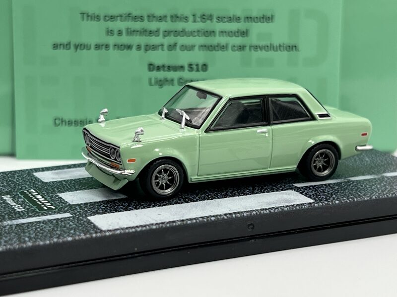 1/64 Datsun 510 , light green