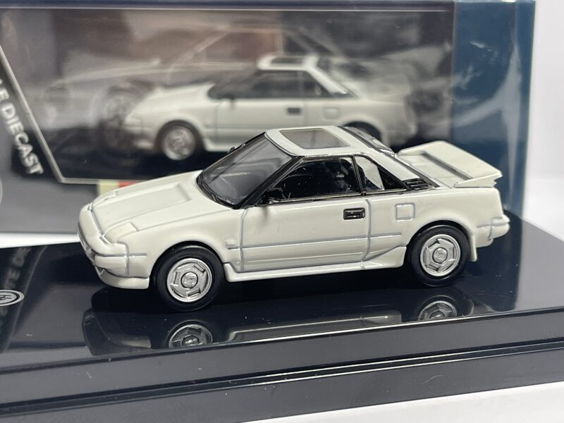 1/64 Toyota MR2 MK1 , Super White ( 1985 )