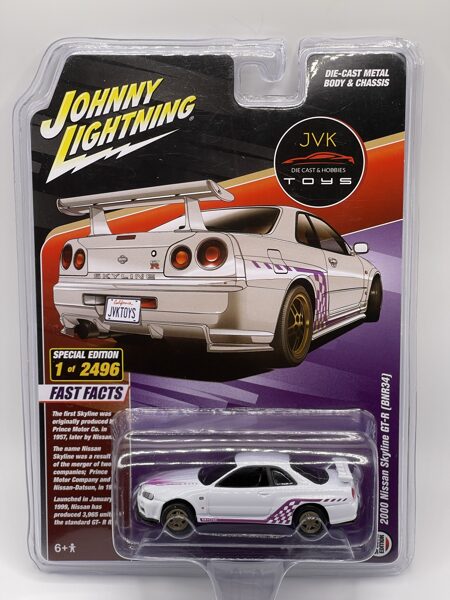 1/64 2000 Nissan Skyline GT-R ( BNR 34 ) , Special Edition 1 of 2496