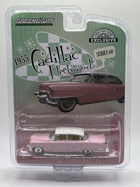 1/64 1955 Cadillac Fleetwood , pink