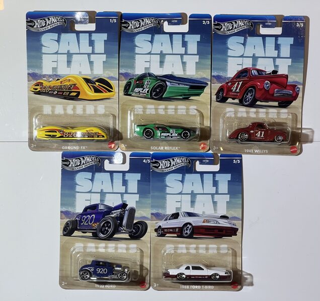Hot Wheels Salt Flat Racers set