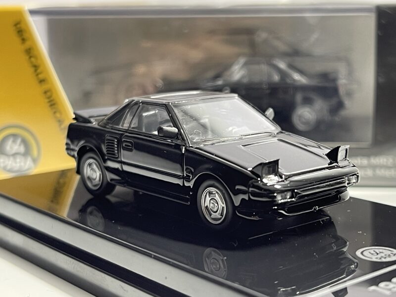 1/64 Toyota MR2 MK1 , Black ( 1985 )