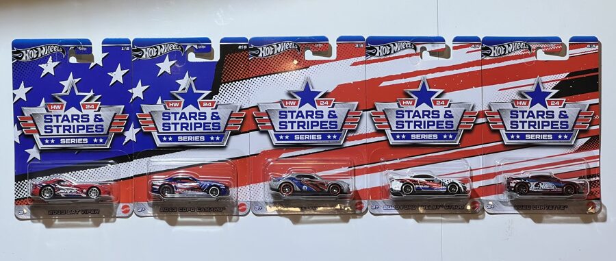 Hot Wheels Stars & Stripes set