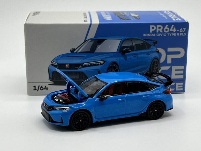 1/64 Honda Civic Type R FI5 , boost blue pearl