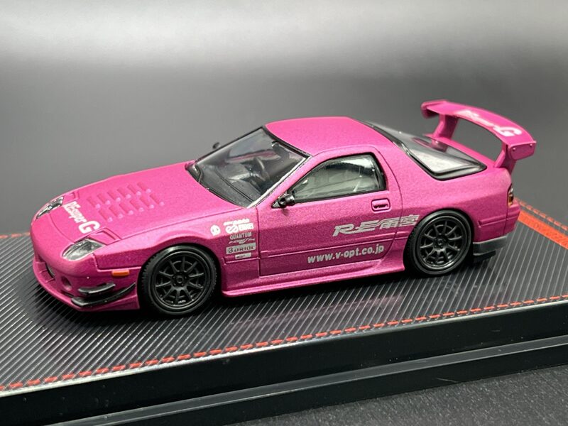 1/64 Mazda RX-7 ( FC3S ) , mat purple metallic